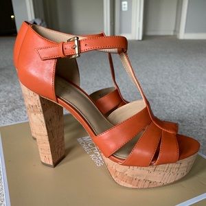 Michael Kors Mercer Platform Heels